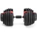 Adjustable Dumbbell 5-52.5lbs (Single) Red & Black